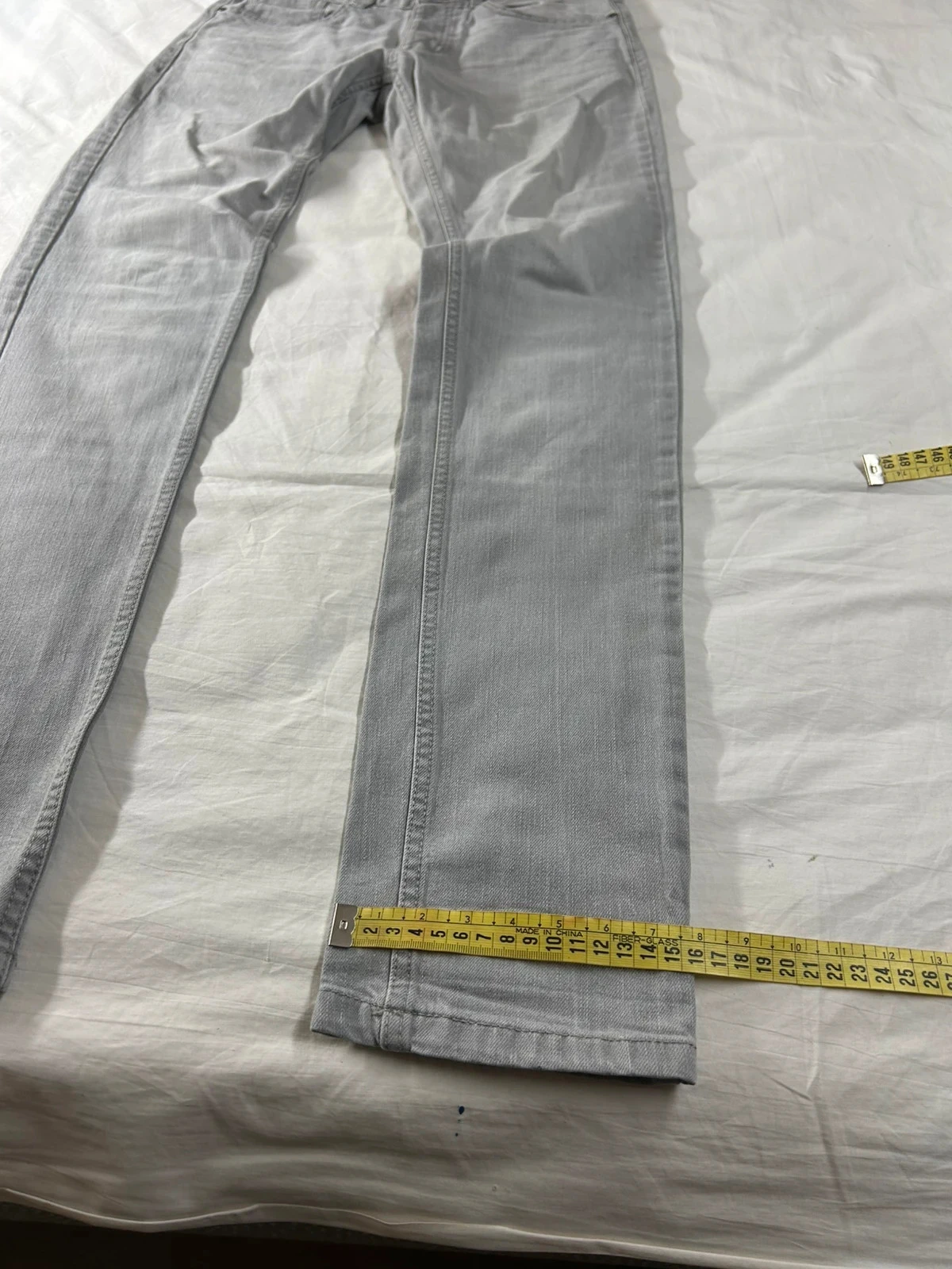 Jean slim gris Jules taille W26 L34 – photo 6